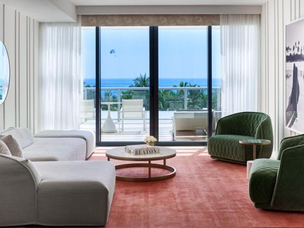W South Beach : photo 4 de la chambre suite studio fabuleuse plus spacieuse avec balcon - vue sur océan