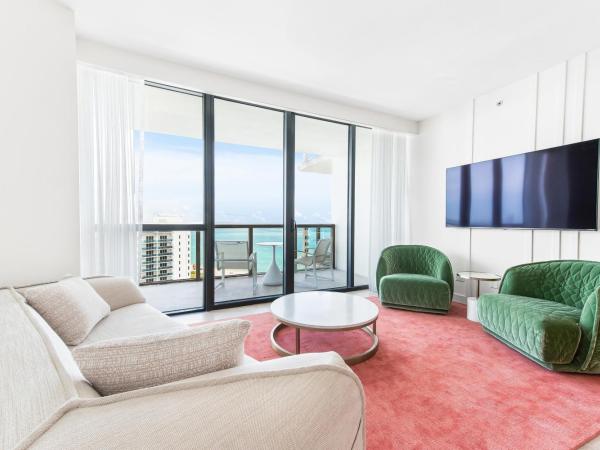 W South Beach : photo 6 de la chambre suite 2 chambres sanctuaire avec balcon - vue sur océan