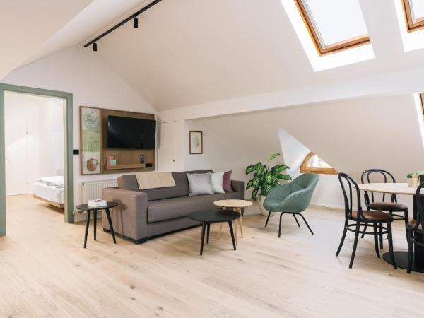 Bio-Hotel Schani Wienblick : photo 3 de la chambre smart family atelier