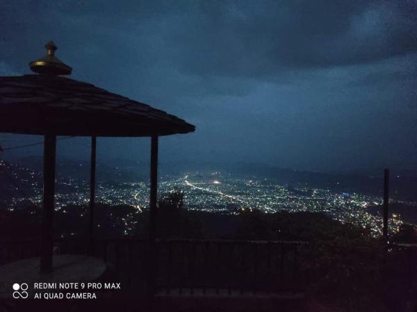 Lake View Lodge Sarangkot : photo 10 de la chambre petite chambre double