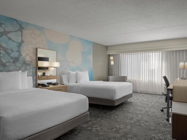 Courtyard Indianapolis Northwest : photo 1 de la chambre chambre avec 2 grands lits queen-size