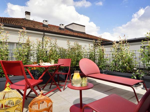 Hotel Indigo Milan - Corso Monforte, an IHG Hotel : photo 4 de la chambre premium queen room with private terrace