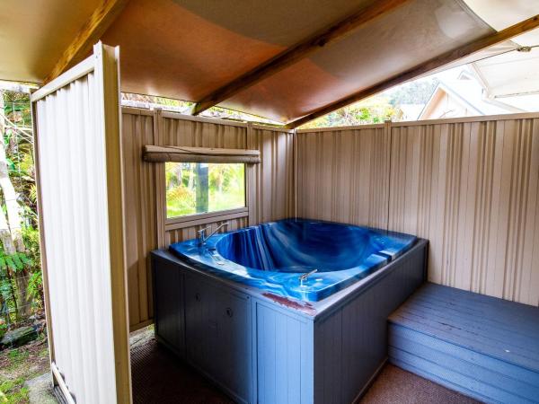 Ripple Rotorua : photo 10 de la chambre superior two bedroom apartment with outdoor hot tub