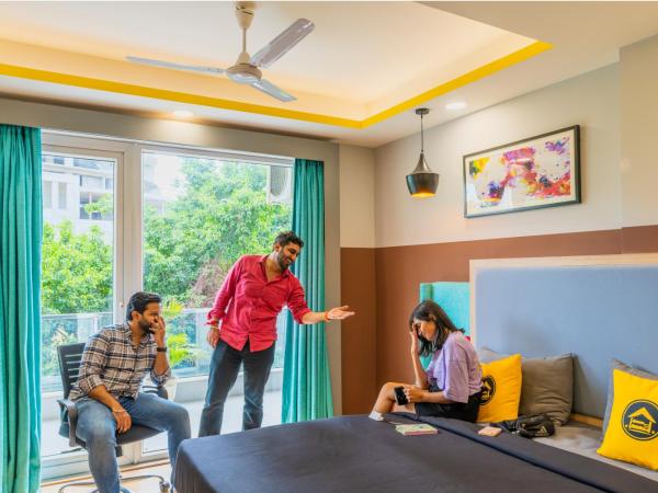 The Hosteller Gurugram : photo 1 de la chambre chambre double supérieure