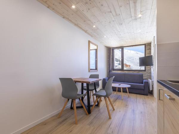 Résidence Le Médian - Les Ménuires : photo 6 de la chambre apartment with balcony - mountain view - 617