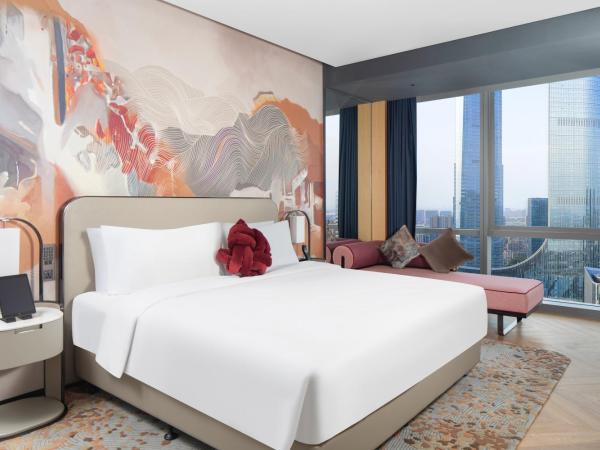 M Social Hotel Suzhou : photo 2 de la chambre chambre lit king-size supérieure