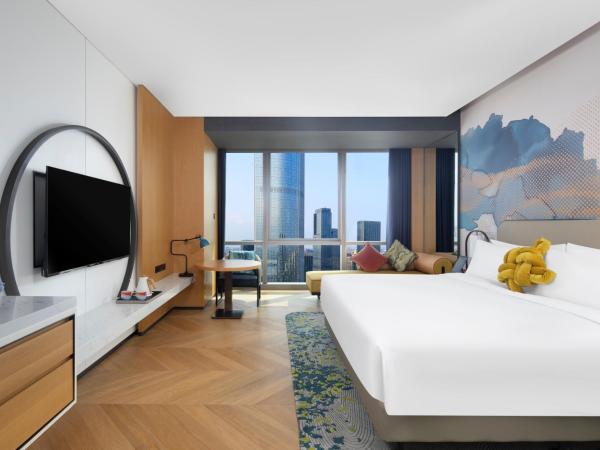 M Social Hotel Suzhou : photo 1 de la chambre chambre lit king-size supérieure