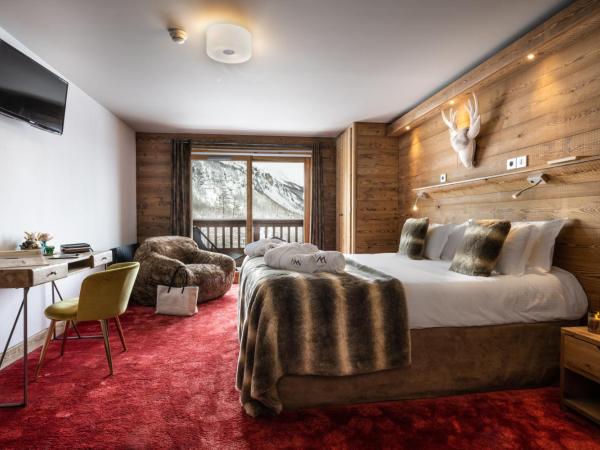 Hôtel Ski Lodge - Village Montana : photo 2 de la chambre chambre quadruple avec balcon pour 3 adultes (13 ans et plus)