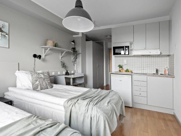 Forenom Aparthotel Stockholm Alvik : photo 1 de la chambre chambre lits jumeaux standard