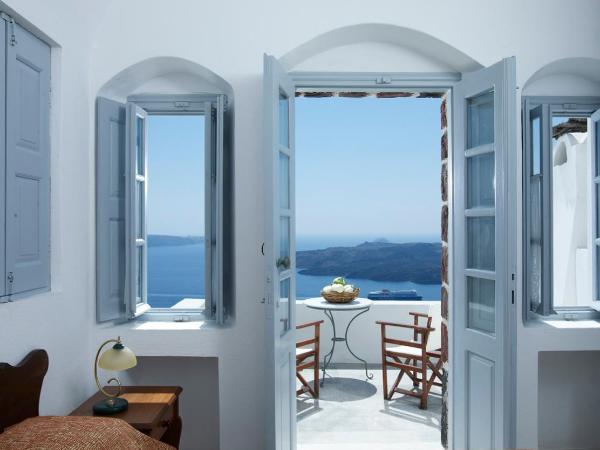 Aigialos Luxury Traditional Settlement : photo 2 de la chambre suites panoramiques - vue sur coucher de soleil