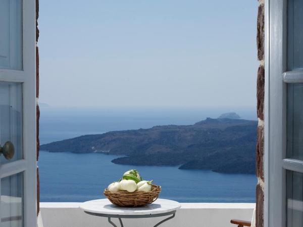 Aigialos Luxury Traditional Settlement : photo 4 de la chambre suites panoramiques - vue sur coucher de soleil