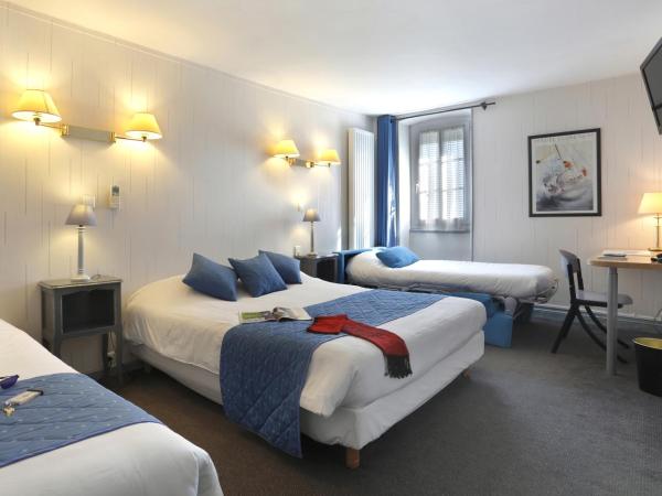 Hôtel Les Tilleuls, Bourges : photo 5 de la chambre chambre quadruple