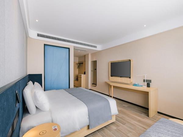 LanOu Hotel Qingdao West Station Haixi Road : photo 4 de la chambre chambre double deluxe