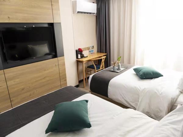 Thank Inn Plus Dongguan Dalingshan : photo 3 de la chambre chambre lits jumeaux premier