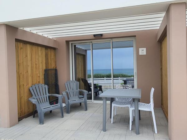 La Vigie Vacances : photo 4 de la chambre studio - rez-de-chaussée - vue sur mer