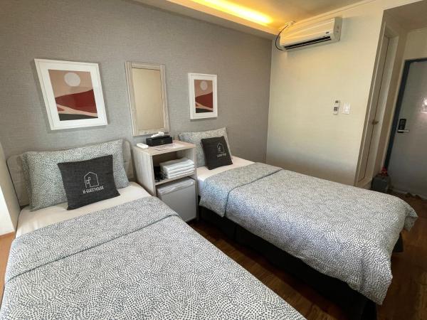 Seoul Grand Hostel EWHA Univ : photo 2 de la chambre chambre lits jumeaux