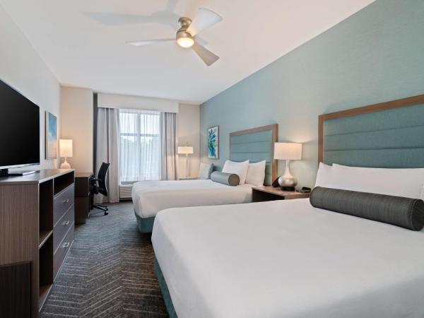 Homewood Suites By Hilton Panama City Beach, Fl : photo 1 de la chambre suite 1 chambre avec 2 lits queen-size