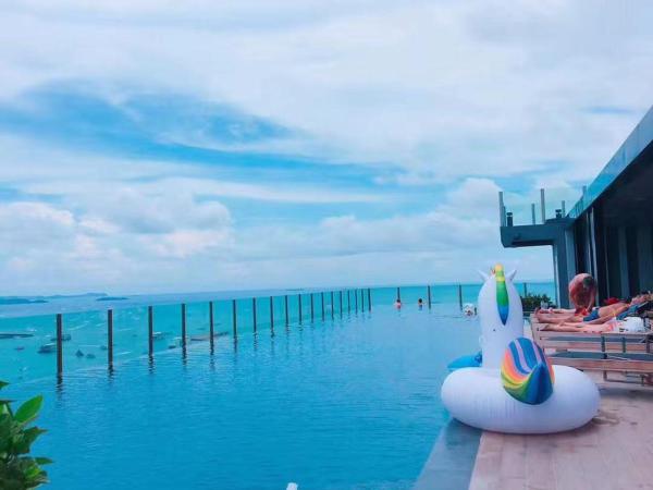 City center The Base Sea View apartment, convenient life traffic : photo 1 de la chambre studio