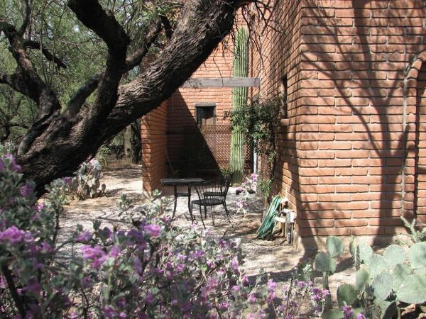 Desert Trails Bed & Breakfast : photo 7 de la chambre chambre lit queen-size - vue sur jardin