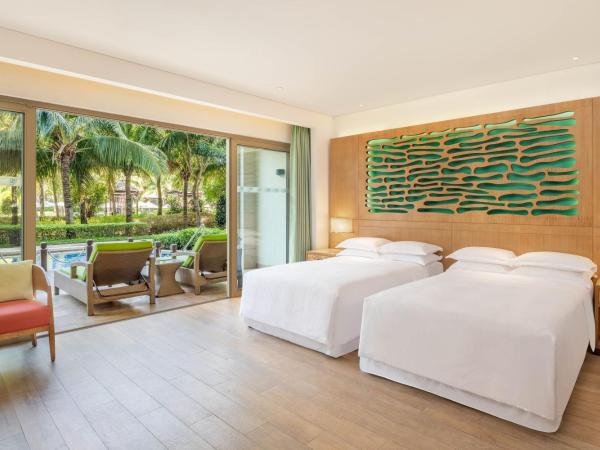 Sheraton Sanya Haitang Bay Resort : photo 3 de la chambre grande chambre lits jumeaux avec accès à la piscine