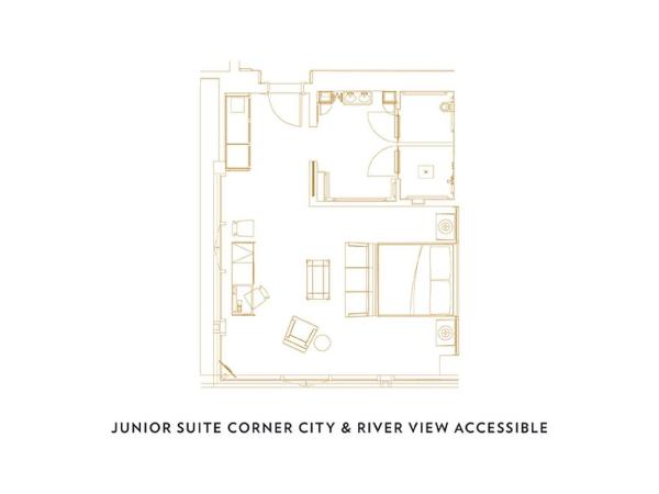 Casa Cipriani New York : photo 6 de la chambre suite junior d'angle pour personnes à mobilité réduite - vue sur ville