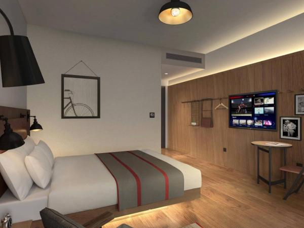 Moxy Nanjing Jiangning : photo 1 de la chambre chambre lit king-size standard