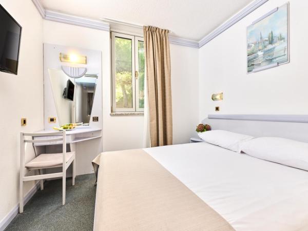 Hotel Plavi Plava Laguna : photo 1 de la chambre chambre simple Économique avec petit lit double - côté parc