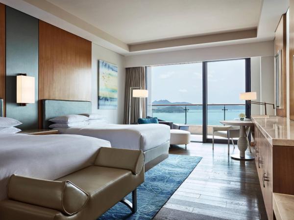 JW Marriott Hotel Sanya Dadonghai Bay : photo 6 de la chambre chambre deux lits doubles premier - vue sur l’océan