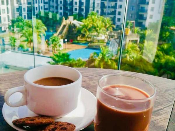 TimurBay Seafront Residence at Casa Inara : photo 1 de la chambre studio - vue sur piscine