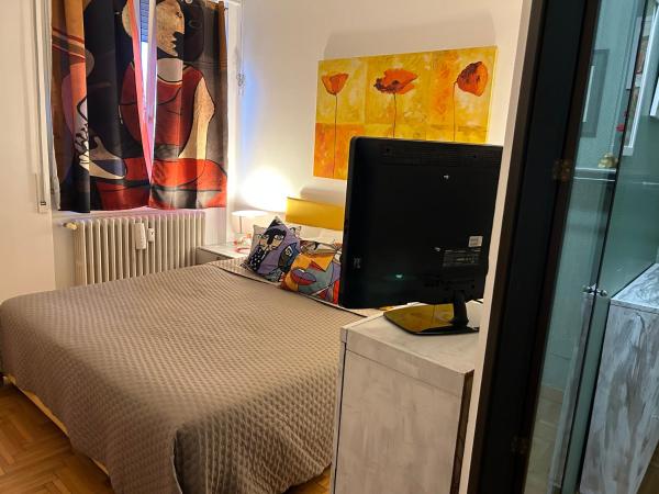 Casa Milano Expo SP : photo 7 de la chambre chambre double avec salle de bains commune