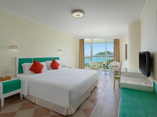Sunshine Resort Intime Sanya : photo 1 de la chambre chambre double ou lits jumeaux avec balcon - vue sur mer