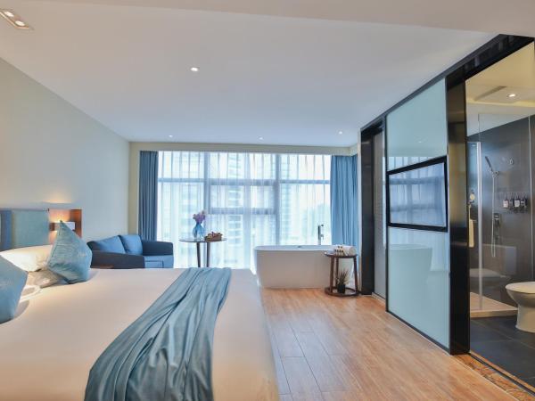 Hangzhou West Lake Wulin Pagoda Junting Design Hotel : photo 1 de la chambre chambre double concept