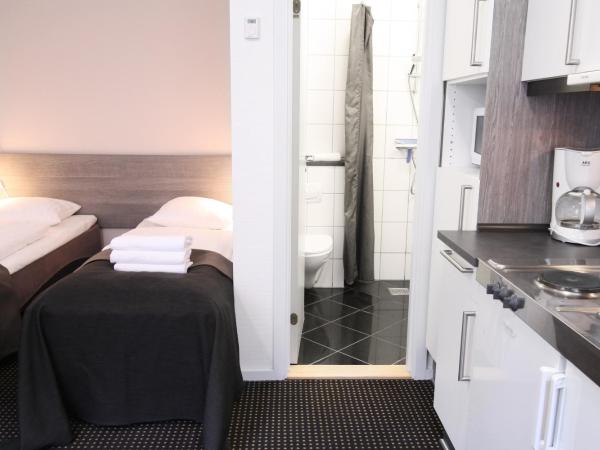 Hotel Aarhus City Apartments : photo 3 de la chambre chambre lits jumeaux