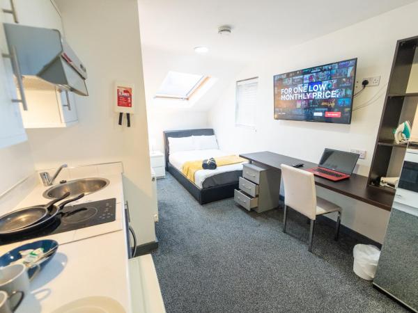 STAY SA Equipped Studios 10 mins from City centre and next to UOB! : photo 3 de la chambre studio