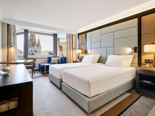 Hilton Budapest : photo 2 de la chambre chambre lits jumeaux exécutive - accès au salon