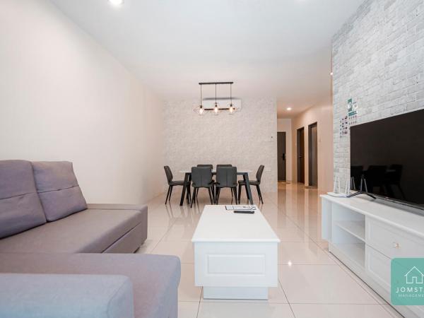 Jomstay Manhattan Suites Ipoh Water Park Homestay : photo 5 de la chambre appartement 3 chambres