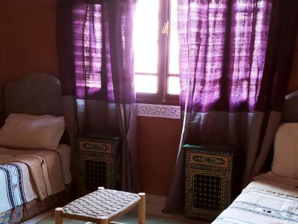maison d'hôtes Le petit jardin Marrakech : photo 5 de la chambre chambre lits jumeaux