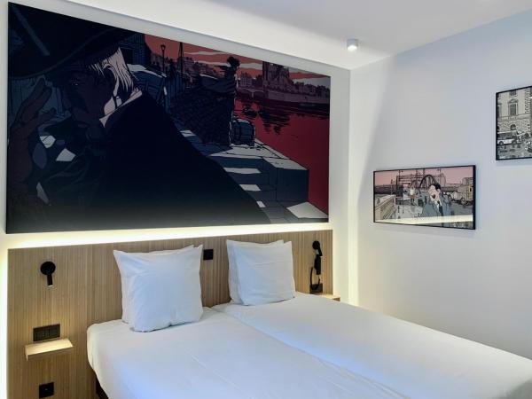 Comic Art Hotel : photo 3 de la chambre chambre lits jumeaux standard