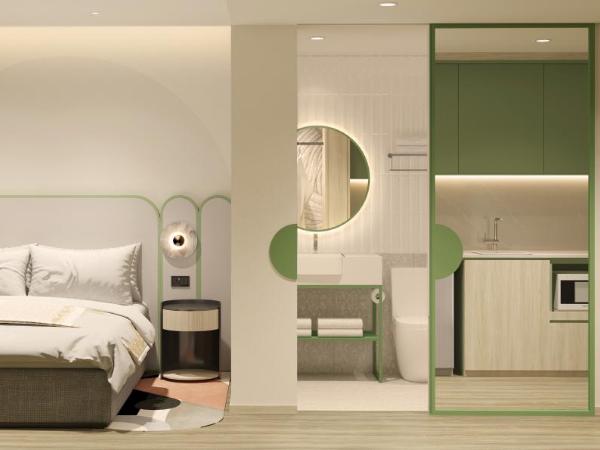 Citadines Science Park Singapore : photo 3 de la chambre studio lit queen-size