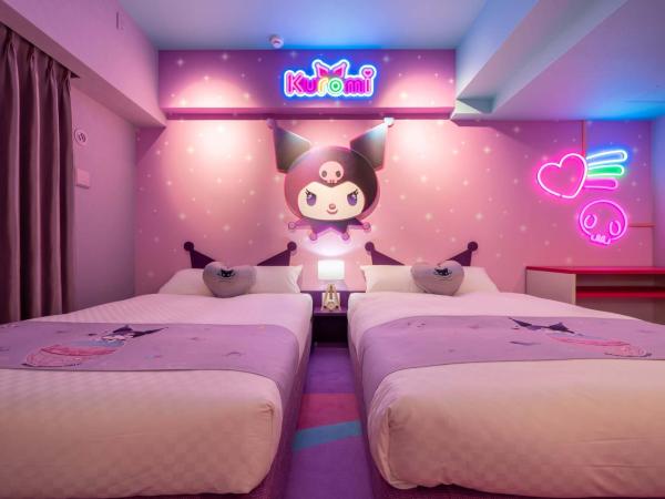 RESI STAY THE KYOTO : photo 8 de la chambre cosmic kuromi - chambre de caractère avec 2 lits doubles