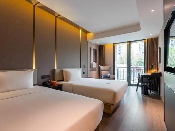 Atour Hotel Chongqing Tiandi NetEase Cloud Music : photo 1 de la chambre chambre lits jumeaux supérieure