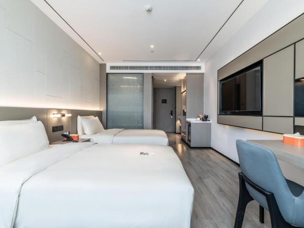 Atour X Hotel Chengdu Shuangnan Wuhou Avenue Station : photo 1 de la chambre jimu twin room