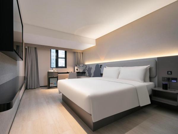 Atour Light Hotel Wuhan Jiangtan Jianghan Road Pedestrian Street : photo 1 de la chambre chambre double lumineuse