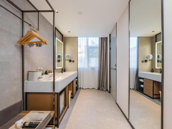 广州琶洲会展中心亚朵酒店-广交会期间免费穿梭巴士 : photo 1 de la chambre jimu double room