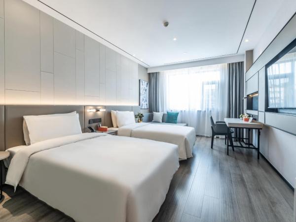 Atour X Hotel Chengdu Shuangnan Wuhou Avenue Station : photo 2 de la chambre chambre lits jumeaux supérieure