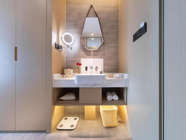 Atour Hotel Ningbo Sanjiangkou Bund Book City : photo 1 de la chambre jimu twin room