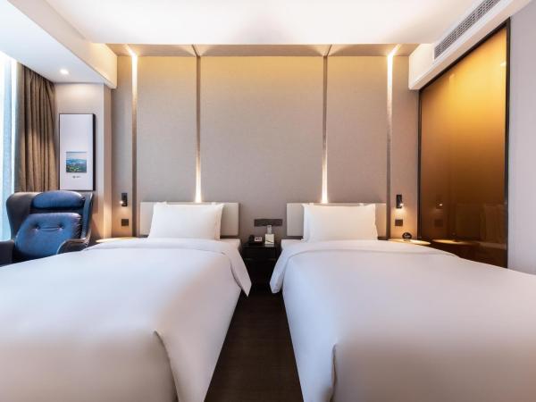 Atour Hotel Ningbo Sanjiangkou Bund Book City : photo 2 de la chambre chambre lits jumeaux supérieure