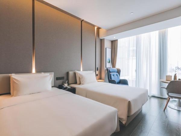 Atour Hotel Ningbo Sanjiangkou Bund Book City : photo 2 de la chambre jimu twin room
