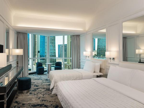 Le Meridien Mina Seyahi Beach Resort & Waterpark : photo 1 de la chambre hébergement deluxe avec 1 lit king-size et 1 lit simple - vue sur horizon