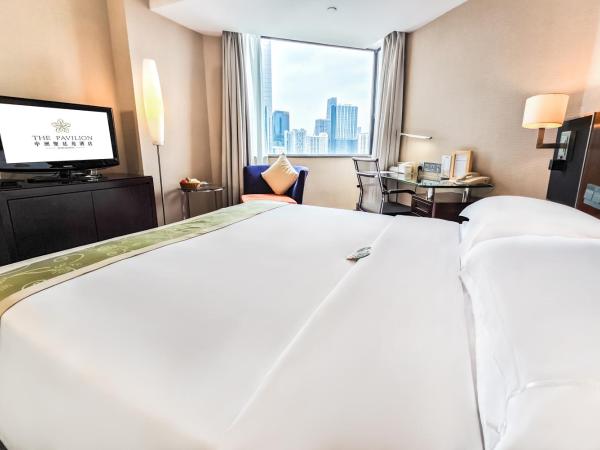 The Pavilion Century Tower (Huaqiang NorthBusiness Zone) : photo 5 de la chambre chambre supérieure lit queen-size